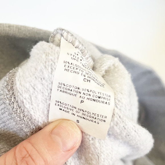 Champion Sweatshirt‎ Spellout Y2K 90's Sports Grey Mens SM Reverse Weave Gym - Picture 4 of 6